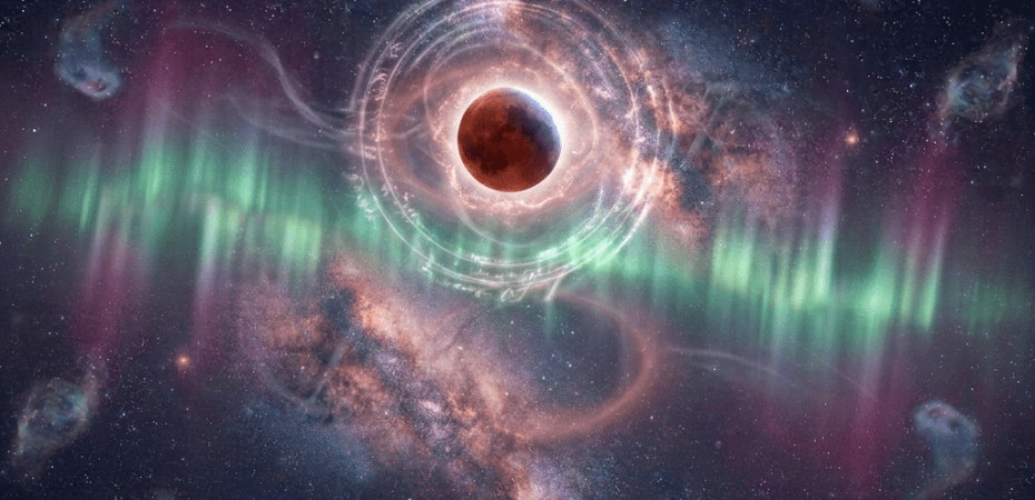 Astronomers using telescopes beneath the Milky Way at a mountain observatory
